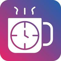 Coffee Time Icon Vector Design