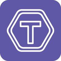 Junction Icon Vector Design