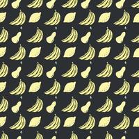 Seamless pattern with food icons. doodle food pattern. Food background vector