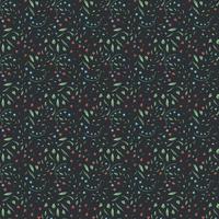 Seamless floral pattern. Doodle background with flowers. Spring pattern vector
