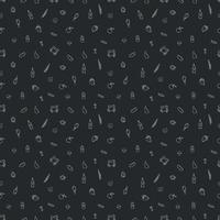 Seamless pattern with food icons. doodle food pattern. Food background vector