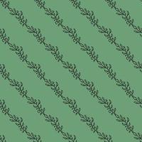Seamless floral pattern. Doodle background with flowers. Spring pattern vector