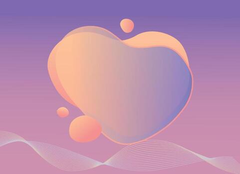 liquid shapes background. elegant fluid style abstract background. vector