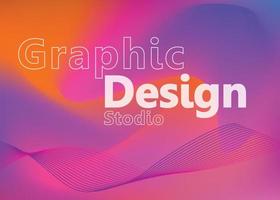 vector style dynamic wallpaper abstract background.