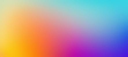 Orange purple blue abstract vibrant color gradient background, wide banner web header poster design photo