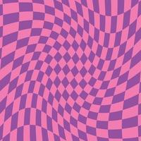 psychedelic geometric pattern with squares vector