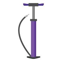 Bike air pump icon cartoon vector. Sport cyclist vector