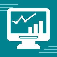 Lcd Growth Vector Icon