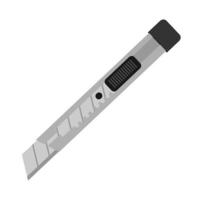 cortador cuchillo - papelería icono vector