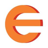 E letter logo vector