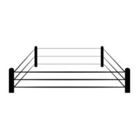 boxing ring icon vector