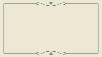 hand drawn outline background and frame vector