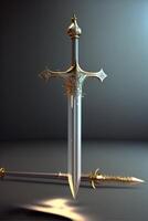 Gorgeous long sword. . photo