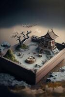 Miniature world. . photo