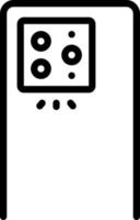 line icon for triple vector