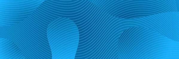 blue abstract background with lines vector