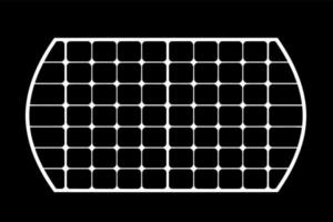 solar energy panels conceptual vector