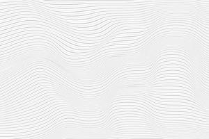 Abstract  white and gray color, modern design stripes background with geometric round shape, wavy pattern. Vector illustration.