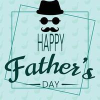 father's day post design with pattern design vector file