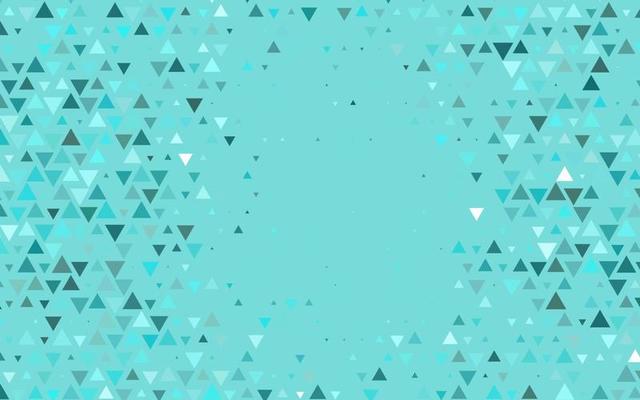 Light BLUE vector cover in polygonal style.