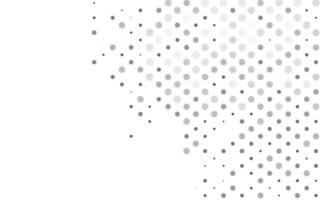 Light Silver, Gray vector backdrop with dots.