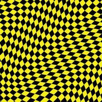 beautiful black and yellow wave pattern. vector
