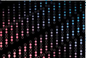 Dark Blue, Red vector template with circles.