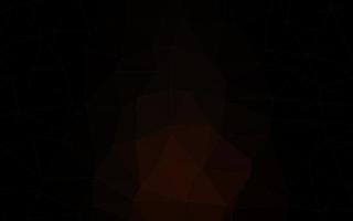 Dark Red vector polygonal background.