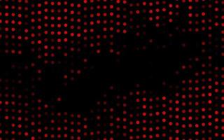 textura de vector rojo oscuro con discos.