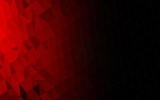 Light Red vector abstract polygonal cover.