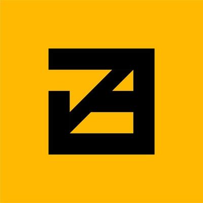 vector abstract letter logo ABCDEFGHIJKLMNOPQRSTUVWXYZ assorted shapes, abstract geometry logo