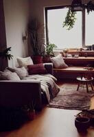 Clean cozy living room. photo