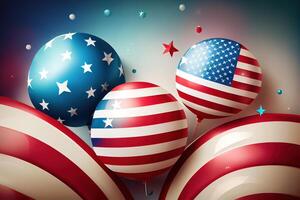 Happy labor day, America or USA holidays background 4th july independence day. photo