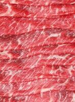 Raw meat close up photo