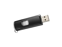 USB destello memoria aislado foto