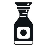Sushi soy sauce icon simple vector. Food fish vector