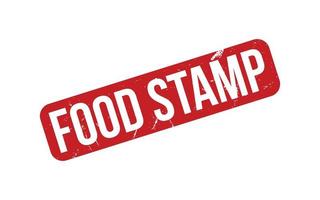 Food Stamp Rubber Stamp Seal Vector