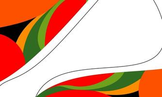 vector abstract Cinco De Mayo background with copy space for your text. Landscape banner