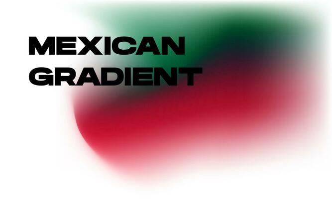 gradient background with beautiful gradation color mexico background.Landscape banner