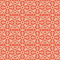 Damask seamless vector pattern classic vintage damask ornament.