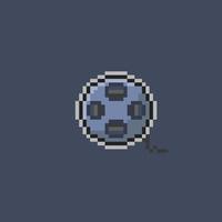 cable roll in pixel art style vector