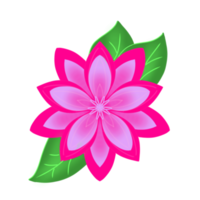 Beautiful and elegant pink flower ornaments can be used for background, interior, clothing, or wallpaper designs png