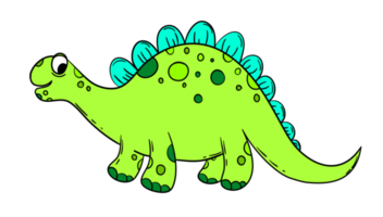 süßes Baby Dinosaurier png