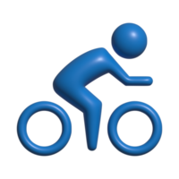 3d icon of bicycle png
