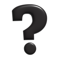 3d icon question mark png