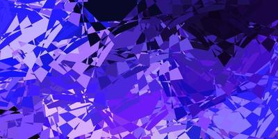 Light Purple vector texture with random triangles.