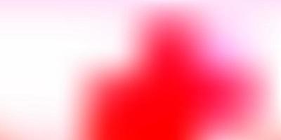 Light Red vector abstract blur backdrop.