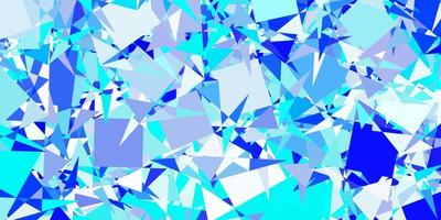 Light BLUE vector texture with random triangles.