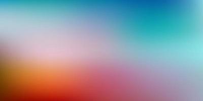 Light blue, red vector gradient blur template.