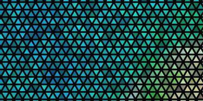 Light Blue, Green vector pattern with polygonal style.